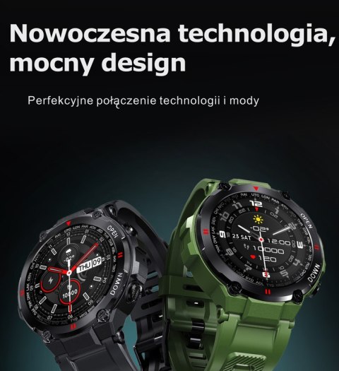 SMARTWATCH MĘSKI GRAVITY GT7-2 - WYKONYWANIE POŁĄCZEŃ (sg016b)