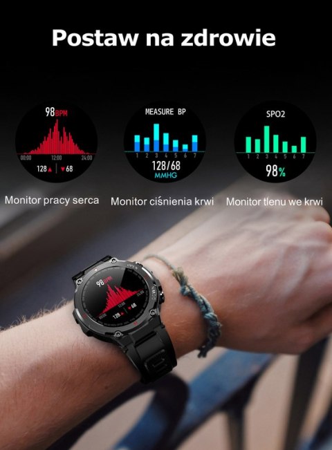 SMARTWATCH MĘSKI GRAVITY GT7-4 - WYKONYWANIE POŁĄCZEŃ (sg016d)
