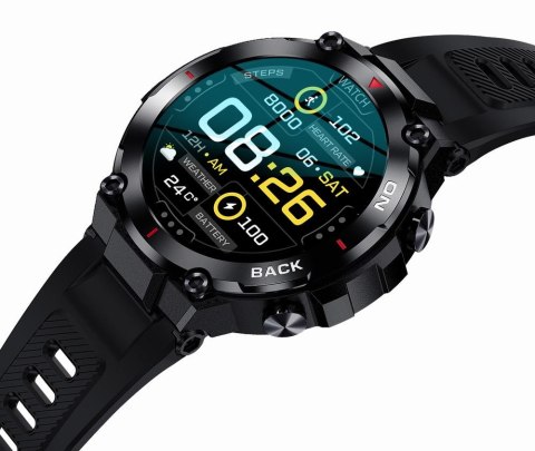 SMARTWATCH MĘSKI GRAVITY GT8-1 - z GPS (sg017a)
