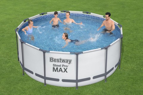 Basen Stelażowy 12FT 366x122 cm SteelPRO BESTWAY