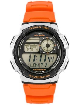 ZEGAREK MĘSKI CASIO AE-1000W 4BV (zd073d) - WORLD TIME