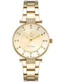 ZEGAREK G. ROSSI - C5131B-4D1 (zg780c) gold + BOX