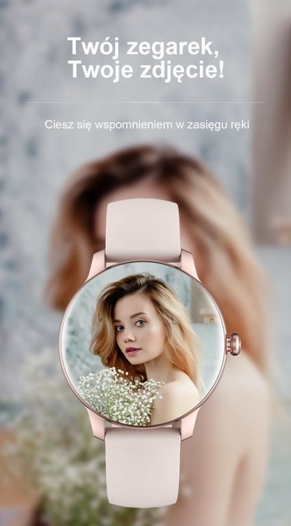 SMARTWATCH DAMSKI G. Rossi SW020-1 - CIŚNIENIOMIERZ, PULSOKSYMETR (sg013a)