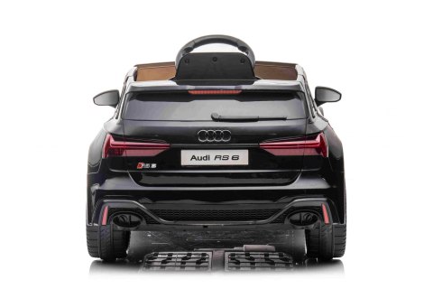 Pojazd Audi RS 6 Czarny MP3, Bluetooth