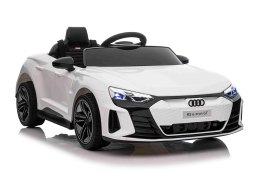 Pojazd Audi RS E-Tron GT Biały MP3 BLUETOOTH