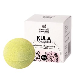 Kula do kąpieli z CBD 150 mg - palmarosa z bergamotką