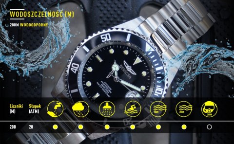 ZEGAREK MĘSKI INVICTA PRO DIVER 8926OB - AUTOMAT WR200 (zx138c)