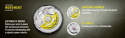 ZEGAREK MĘSKI INVICTA DIVER PROFESSIONAL 29176 - AUTOMAT WR200 (zx155a)