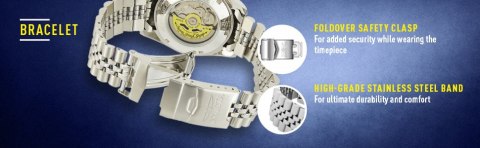 ZEGAREK MĘSKI INVICTA DIVER PROFESSIONAL 29176 - AUTOMAT WR200 (zx155a)
