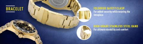 ZEGAREK MĘSKI INVICTA PRO DIVER 26975 - WODOSZCZLNOŚĆ 200m, koperta 40mm
