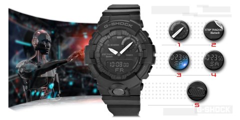 Zegarek Męski CASIO G-SHOCK GBA-800-1AER 20 Bar Do nurkowania