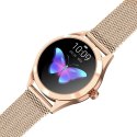 Smartwatch Damski Giewont Rosegold/Black + Pasek GW300-3