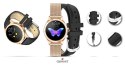 Smartwatch Damski Giewont Rosegold/Black + Pasek GW300-3