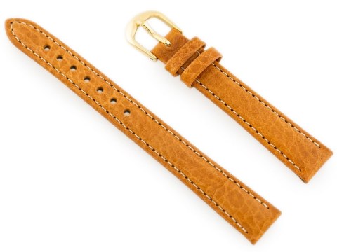 Pasek skórzany do zegarka BISSET BS-154 - 16mm CAMEL