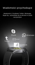 SMARTWATCH MĘSKI G. Rossi SW012-1 black/black + dodatkowa BRANSOLETA (sg007a)