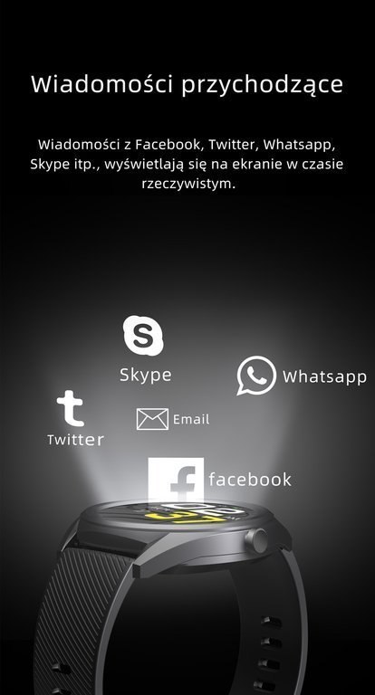 SMARTWATCH MĘSKI G. Rossi SW012-1 black/black + dodatkowa BRANSOLETA (sg007a)