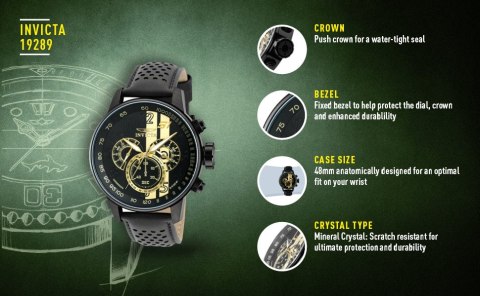ZEGAREK UNISEX INVICTA PRO DIVER 9204 - WR200, koperta 37mm