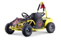Pojazd Kart Fast Dragon Żółty B.mocny 35km/h