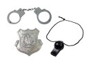 Strój Zestaw Policjant Przebranie Kostium Akcesori