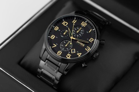 ZEGAREK MĘSKI HUGO BOSS Aeroliner Chrono 1513275 (zh020a)