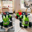 FALK Traktorek Baby Claas Zielony z Przyczepką + akc. od 1-3 lat