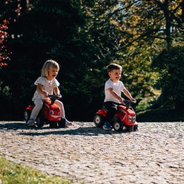 FALK Jeździk Traktorek Z Przyczepką Massey Ferguson Odpychacz Czerwony