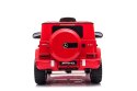 Pojazd Mercedes G63 AMG Czerwony