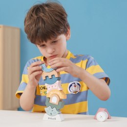 VIGA PolarB Drewniana Układanka Balansująca Wieża Montessori Klocki Prezent VIGA PolarB