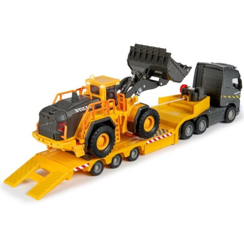 MAJORETTE Grand Ciężarówka Volvo z Koparką FH-16 2w1