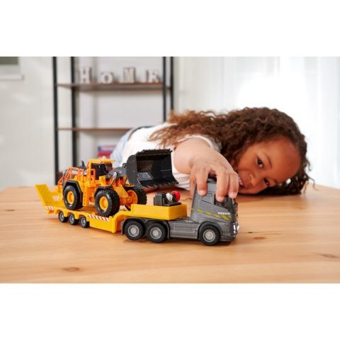 MAJORETTE Grand Ciężarówka Volvo z Koparką FH-16 2w1