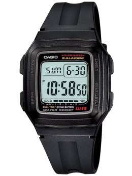 ZEGAREK MĘSKI CASIO F-201WA-9A (zd164a) - KLASYKA