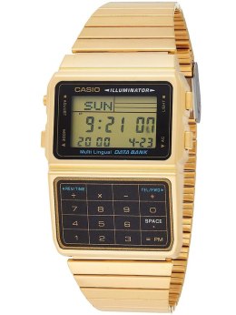 ZEGAREK MĘSKI CASIO VINTAGE DATABANK DBC-611G-1 (zd163a)