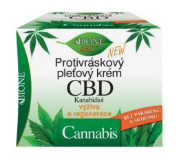 Krem przeciwzmarszczkowy intensywny z CBD - BIONE - 51ml