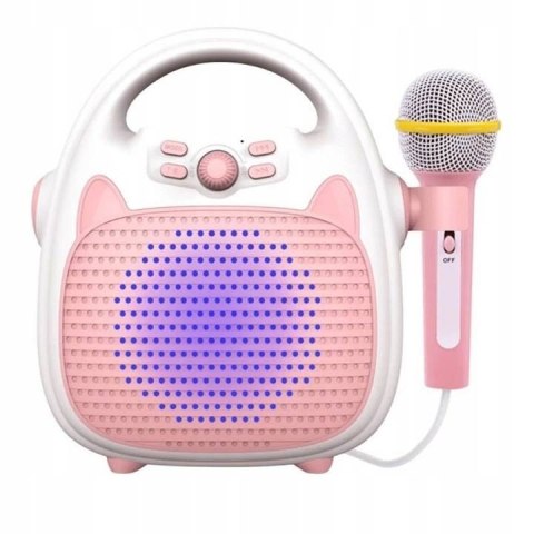 Głośnik Mikrofon Zestaw Karaoke Dzieci Bluetooth