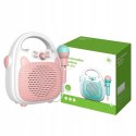 Głośnik Mikrofon Zestaw Karaoke Dzieci Bluetooth
