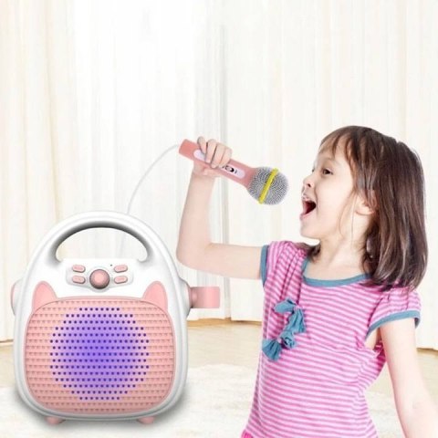 Głośnik Mikrofon Zestaw Karaoke Dzieci Bluetooth