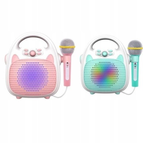 Głośnik Mikrofon Zestaw Karaoke Dzieci Bluetooth