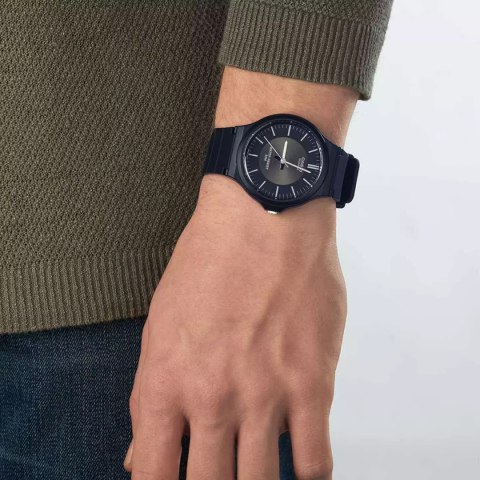 ZEGAREK MĘSKI CASIO MW-240-1E (zd166b) - KLASYKA