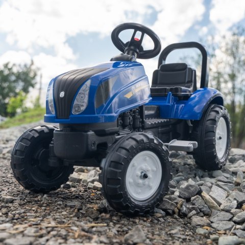 FALK Traktor na Pedały New Holland z Przyczepą i Otwieraną Maską 2-5 lat