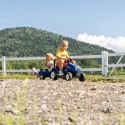 FALK Traktor na Pedały New Holland z Przyczepą i Otwieraną Maską 2-5 lat