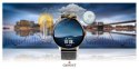 Smartwatch Damski Giewont GW330-5 Różowe Złoto-Czarny Pasek Silikonowy + Czarna Bransoleta
