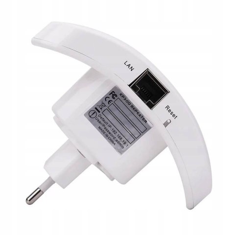 Wzmacniacz Sygnału WiFi Internetu Repeater 300 MB/S