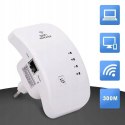 Wzmacniacz Sygnału WiFi Internetu Repeater 300 MB/S