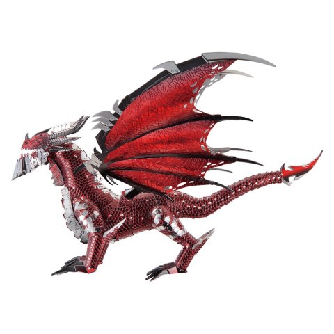 Piececool Puzzle Metalowe Model 3D - Czarny Smok