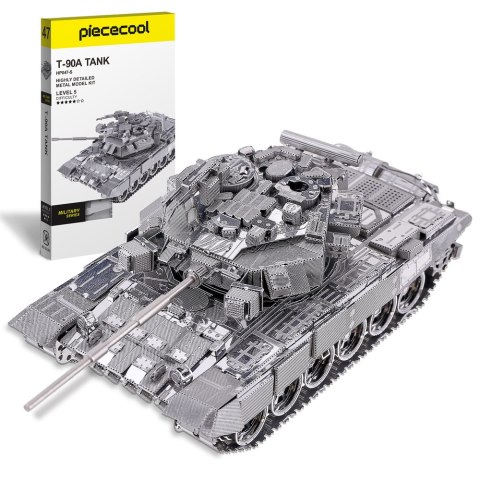 Piececool Puzzle Metalowe Model 3D - Czołg T-90A