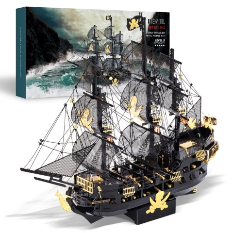 Piececool Puzzle Metalowe Model 3D - Statek Czarna Perła