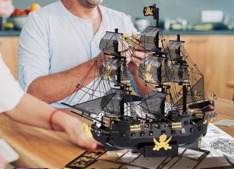 Piececool Puzzle Metalowe Model 3D - Statek Czarna Perła