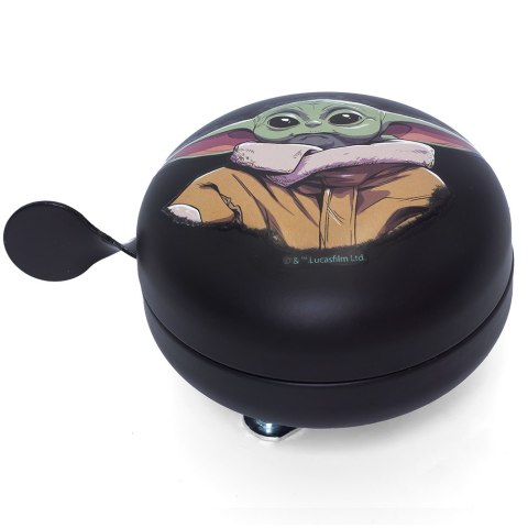 DZWONEK DO ROWERU RETRO MANDALORIAN GROGU D100