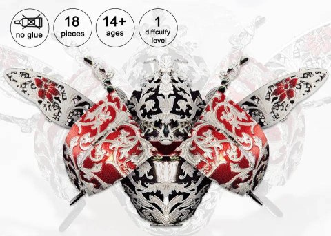 Piececool Puzzle Metalowe Model 3D - Biedronka