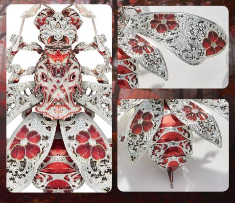 Piececool Puzzle Metalowe Model 3D - Pszczoła